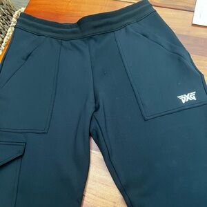 PXG Drawstring Waist BLACK Joggers Sz Small